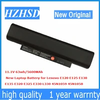 11 1v 63wh5600mah new original e320 laptop battery for lenovo e120 e125 e130 e135 e320 e325 e330 l330 45n1059 45n1058
