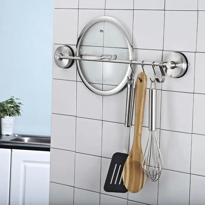 TISION вакуумный крепкий присоска для стеклянной кухни S крюк висячая дверь