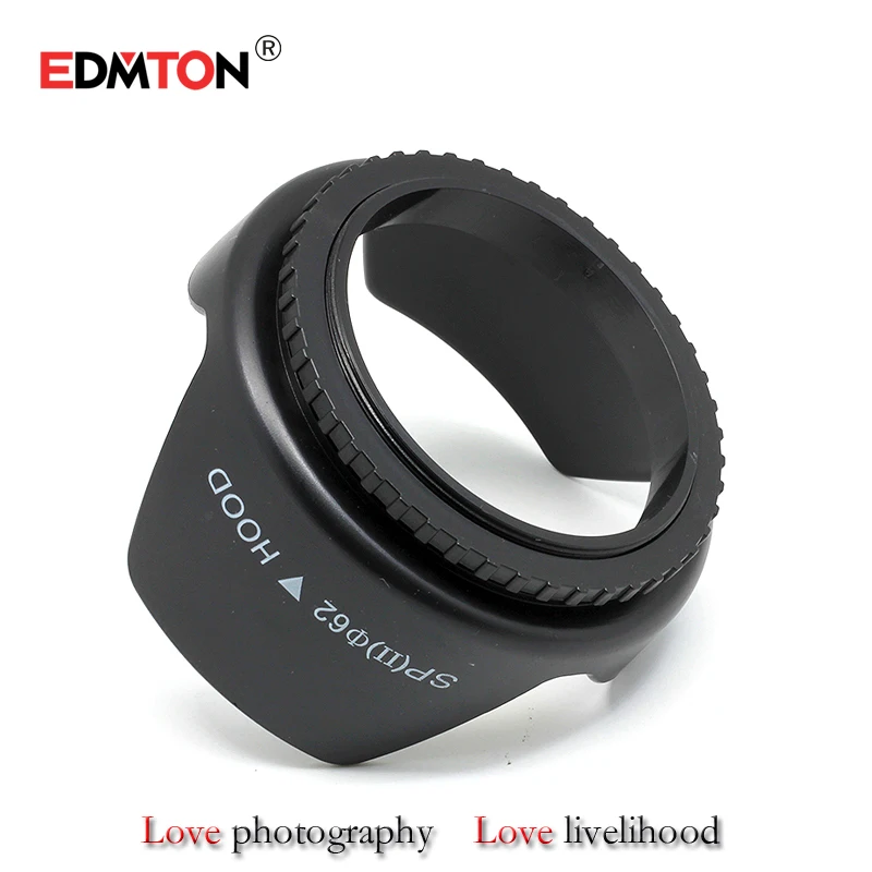 62 мм реверсивная бленда объектива для Sony 18-200 18-250 Tamron 18-270 Бесплатная доставка |