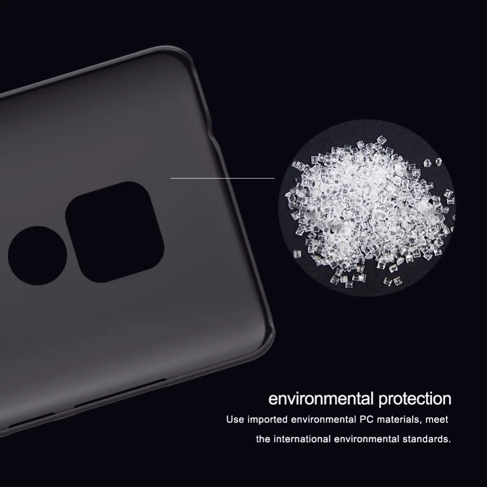 Чехол для huawei mate 20/mate 20 Pro NILLKIN, суперматовый чехол-накладка из поликарбоната, Подарочный держатель для телефона