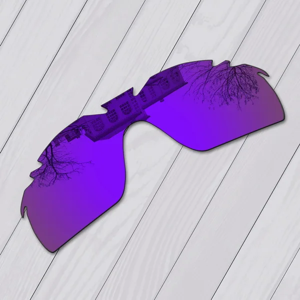 E.O.S поляризованные улучшенная замена линз для Oakley Radarlock XL Солнцезащитные очки с отверстиями-множественный выбор - Цвет линз: Deep Purple