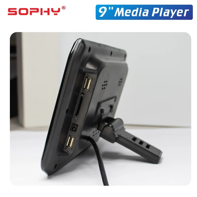 9-дюймовый монитор на заднее сиденье автомобиля MP5 видеоплеер USB SD IR FM телефонная