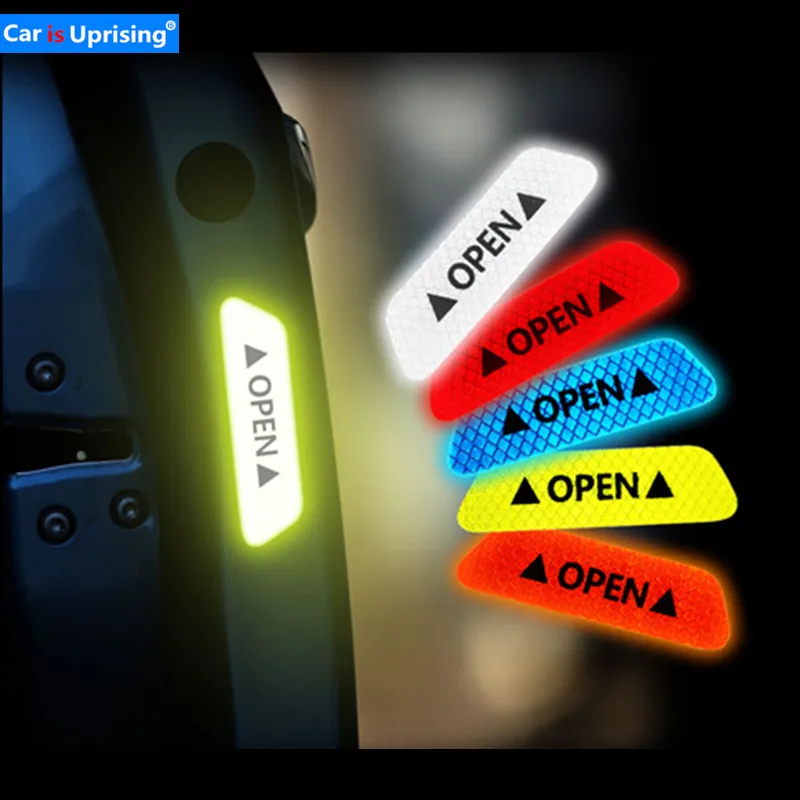 4 шт. светоотражающие наклейки на автомобильные двери для Lada Kalina Granta Priora Niva Largus |