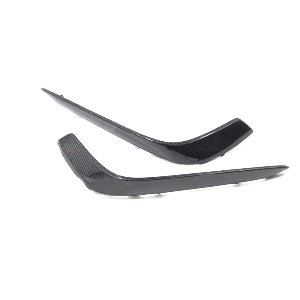 Для C Class углеродного волокна переднего бампера противотуманная фара веки