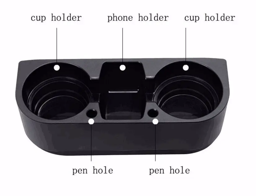 Наклейки стайлинга автомобилей Кубок Сотовый Телефон напитков для Ford Focus