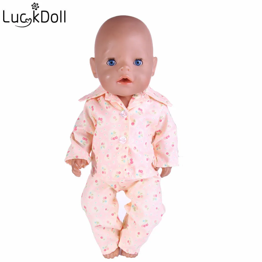 LUCKDOLL высокое качество ручная работа костюм Одежда для куклы 43 см или 18 дюймов
