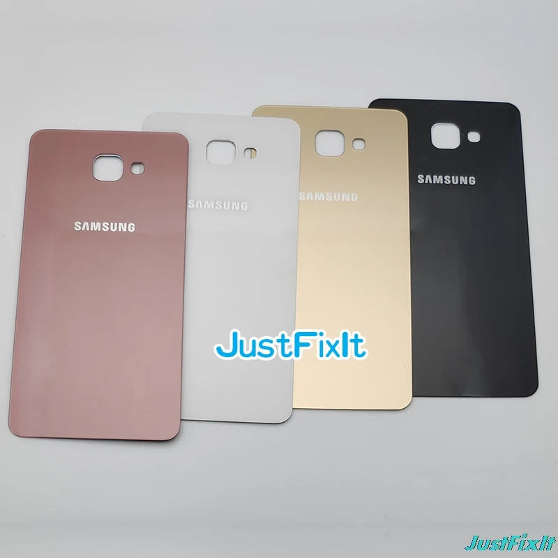 Замена крышки батареи для SAMSUNG Galaxy A9 2016 A910 A900F A910F Задняя крышка Дверь стеклянная