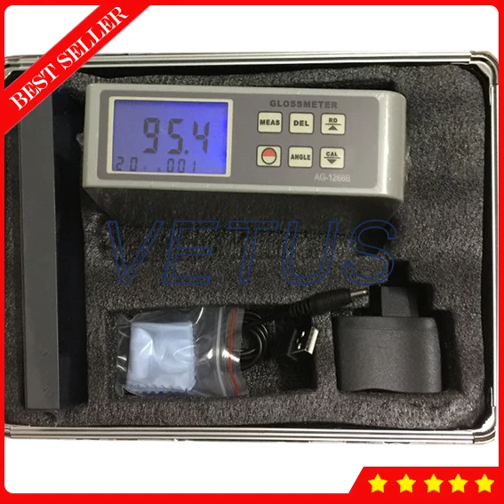 AG-1268B Portable Glossmeter with measuring Angles 20 /60 /85 degrees | Инструменты