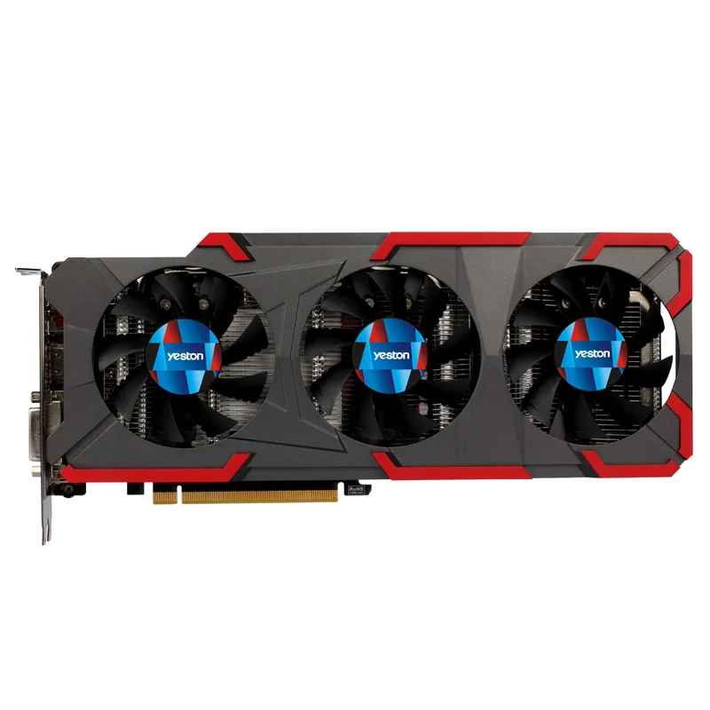 Yeston GeForce GTX 1080 8 ГБ GDDR5X Графика карт NVIDIA PCI Express x16 3.0 настольный компьютер PC Видео