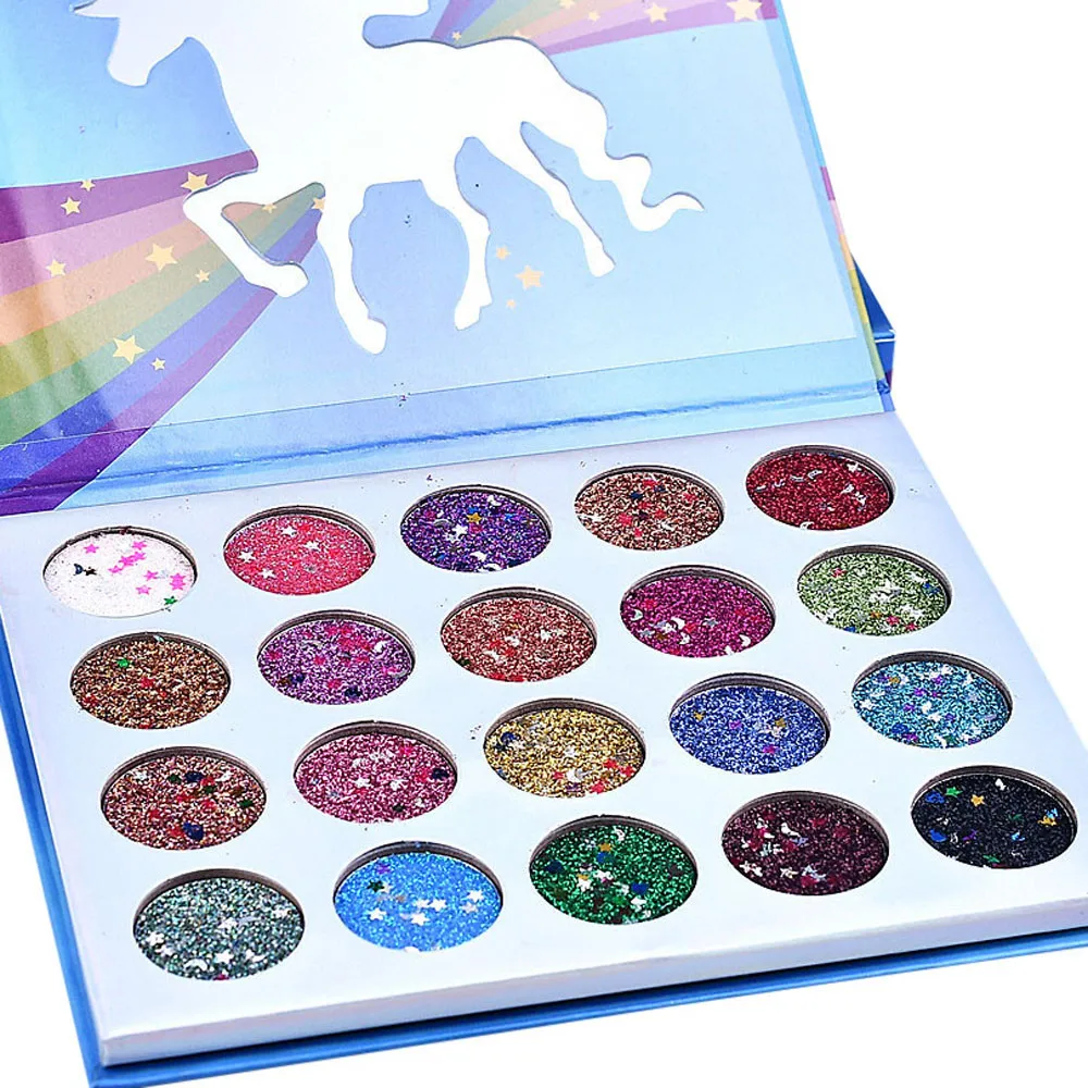 Мерцающий Блеск Тени для век Пудра Палитра матовые тени косметический макияж