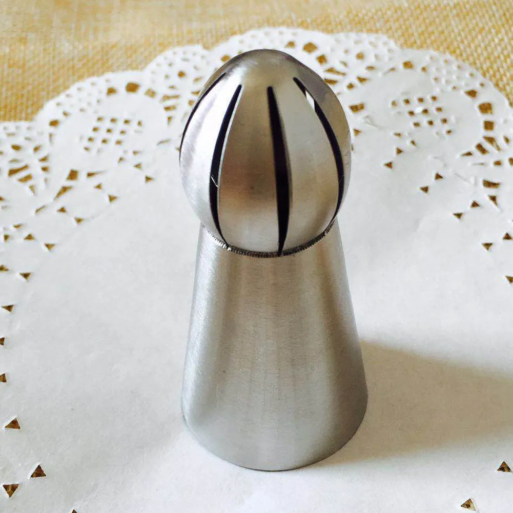 Сферический кремовый фонарик из нержавеющей стали для России инструмент торта с