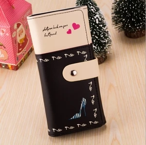 Новинка 2017 Женский кошелек популярный корейский женский на высоком каблуке с