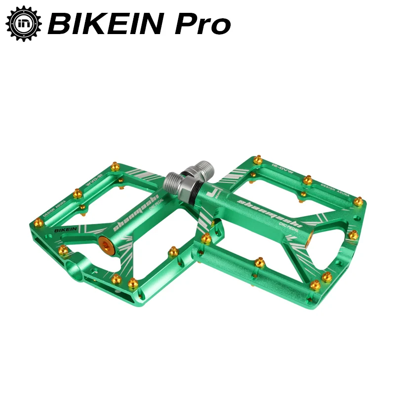 BIKEIN Ultralgiht CNC алюминиевый Противоскользящий горный велосипед 4 герметичные подшипники педаль 9/1" велосипедный велосипед MTB BMX Платформа педаль 310 г
