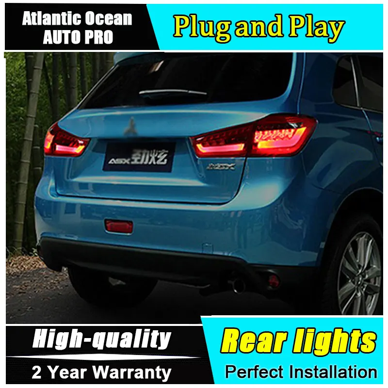 Автостайлинг для Mitsubishi ASX задсветильник s 2013 2018 светодиодные задние фары