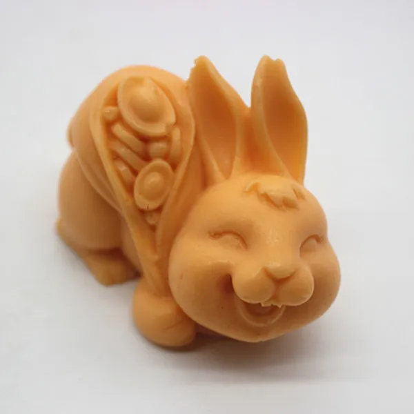 

Silicone soap mold C477 rabbit shape Handmade cake chocolate clay mould wholesale mould tools