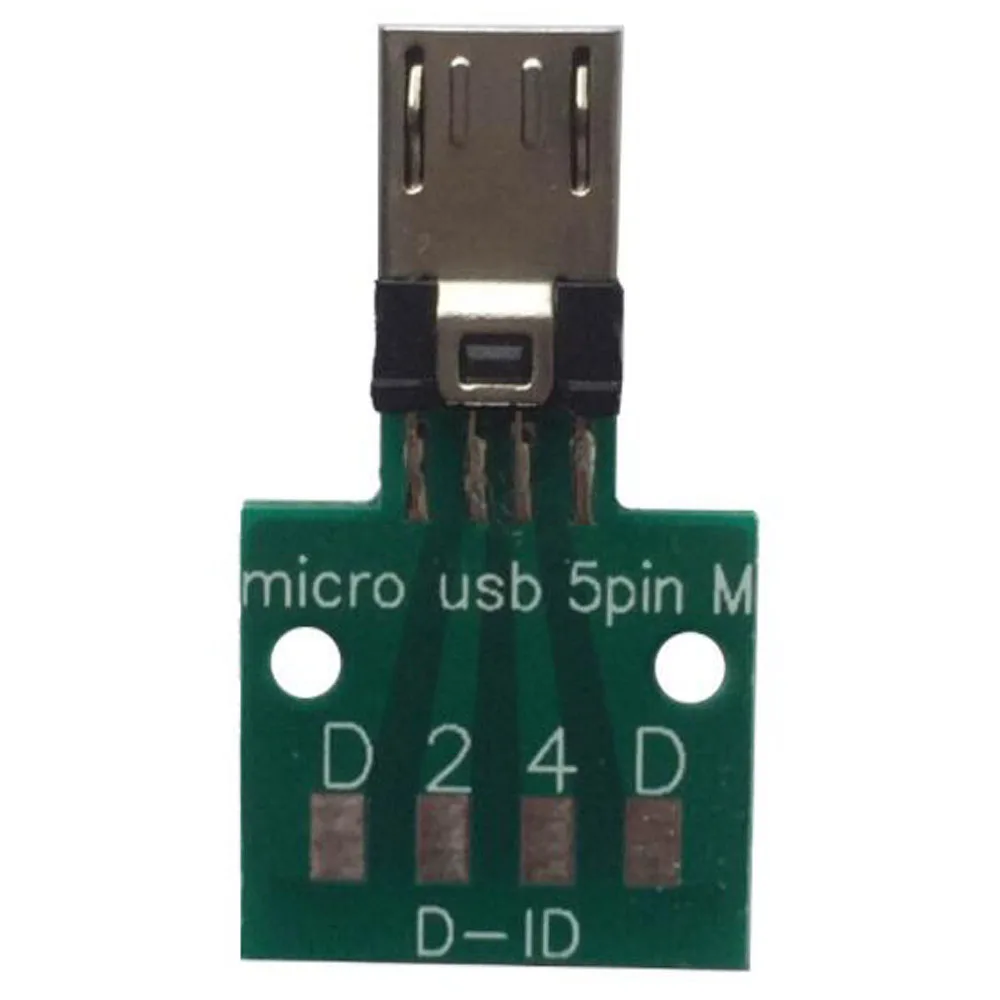 Микро USB со штекером адаптера V8 штекер коннектор тестовая плата|usb usb|usb usb usbmale male |