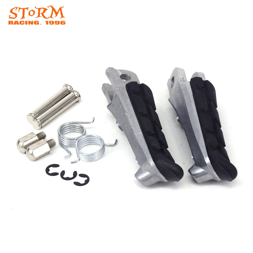 Передние Подножки мотоцикла подножки алюминиевые педали для Honda CBR600F Hurricane CBR600 F3 F4