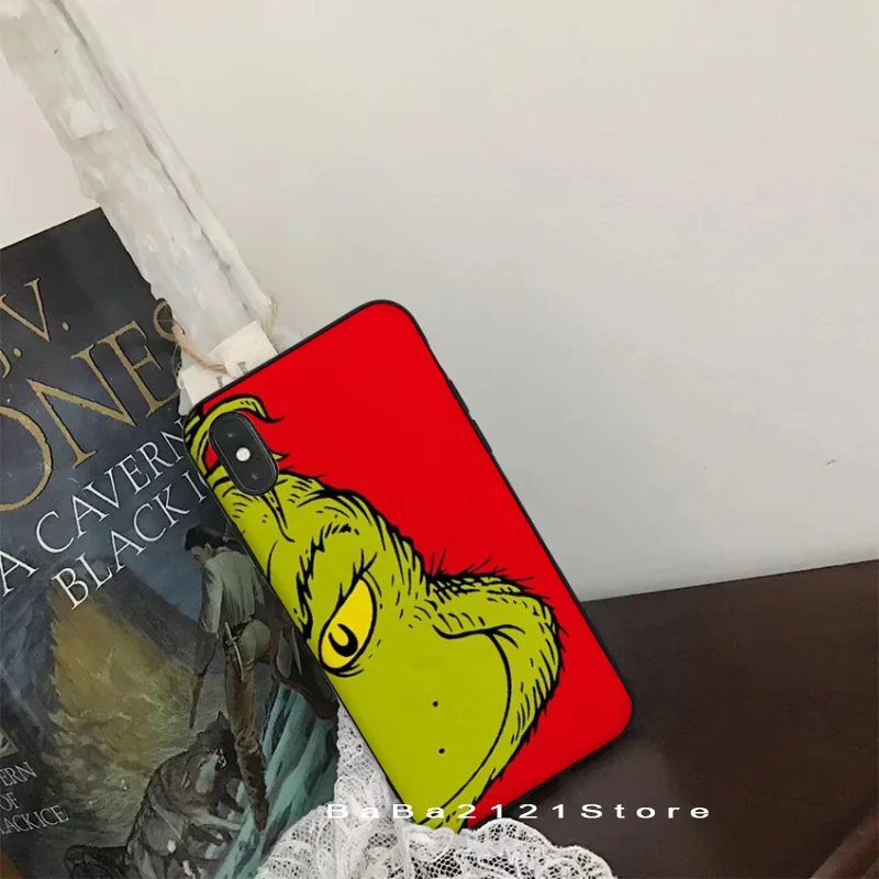 Babaite theGreen ofMonster Grinch Рождественский чехол для телефона iPhone X XSMAX 6 6S 7 7plus 8 8Plus 5 5S XR 10 Case11 11pro 11promax