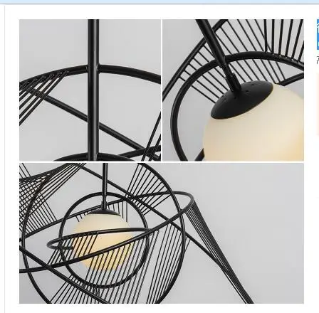 Планета для виллы канделябр светодиодный микро-арт пост-современное искусство