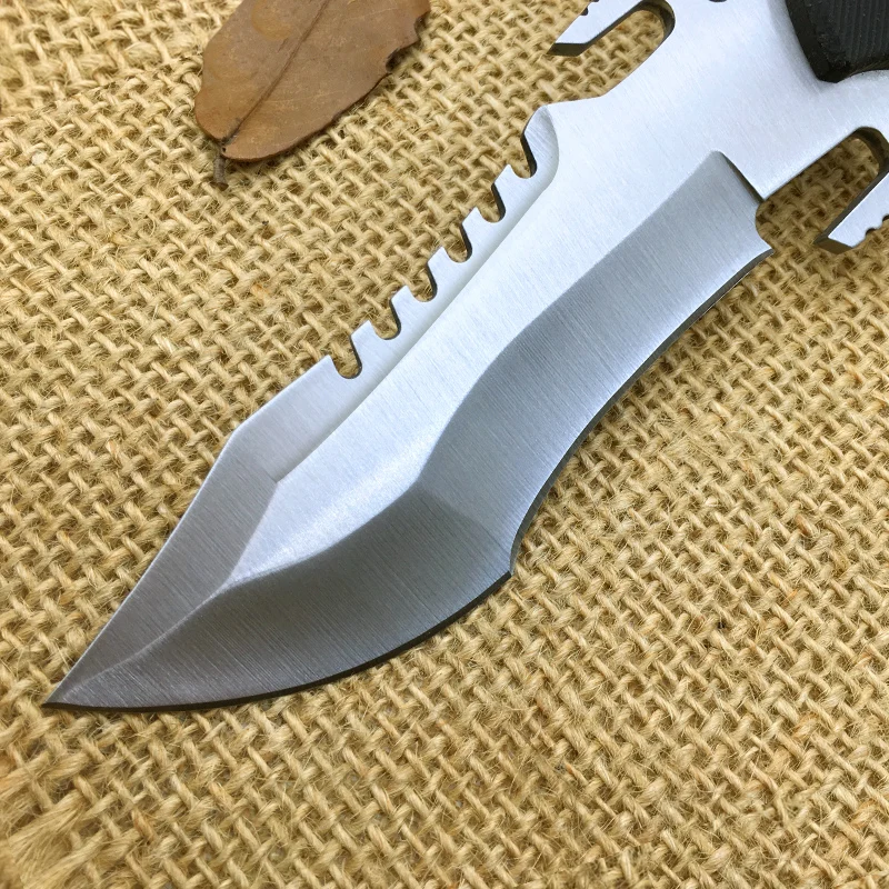Открытый охотничий нож тактический ножи выживания фиксированный лезвие G10 ручка