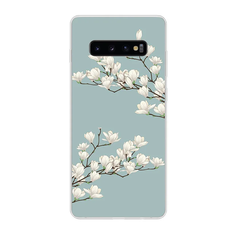 Чехол для Samsung Galaxy S10 чехол Plus Мягкая силиконовая задняя крышка телефона GalaxyS10 Lite