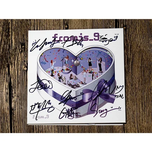 CD version Подпись fromis_9 fromis9 с автографом на одно From.9 альбом компакт-дисков/kihno K-POP - Цвет: CD version