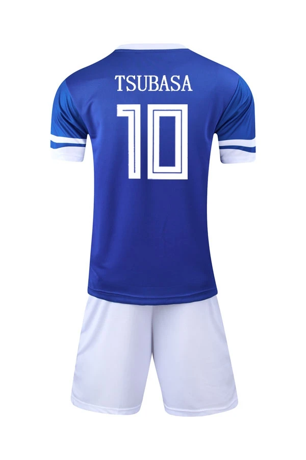 Комплекты футбольной одежды Captain Tsubasa футболка Ozora Nankatsu с логотипом N для