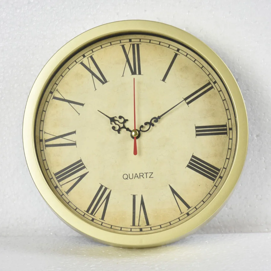 Meijswxj 20 см настенные часы Saat Reloj Пластик Relogio де parede обои Saati Mute Римскими Цифрами