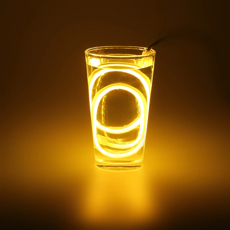 2 шт./компл. 30 см x 45 см/60 см Гибкая дневные ходовые огни Led Габаритные огни указатель поворота газа фары в сборе лампы авто тюнинг