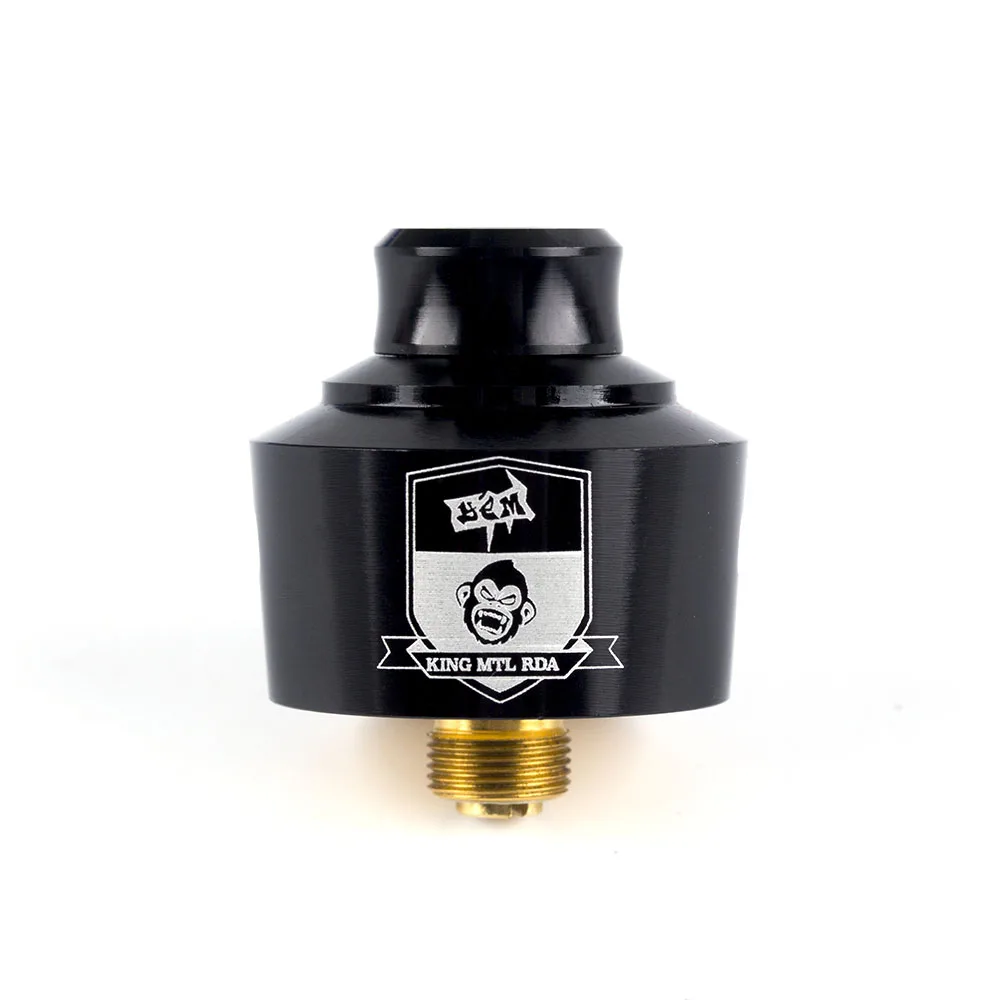 Атомайзер Father Kong Nano RDA MTL 510 22 мм Диаметр регулируемый поток воздуха для электронных сигарет Vape Box Mod VS King Tank