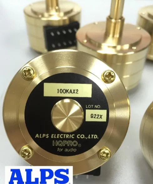 Оригинальный японский ALPS RK50112A0004 10KA 20KA 50KA 100KA 250KA fever звук двойной потенциометр