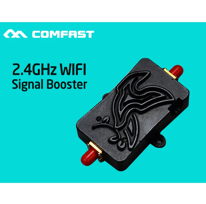 COMFAST 2 4 Ghz 4W 802.11n беспроводной Wifi усилитель сигнала ретранслятор широкополосный