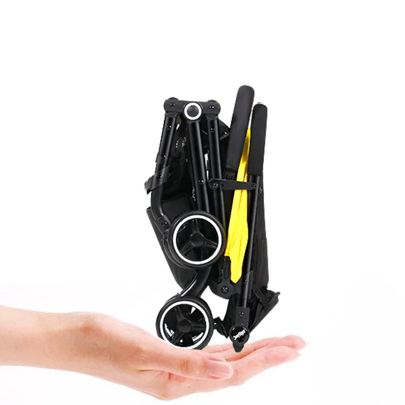 Бесплатная доставка портативная легкая детская коляска модная для