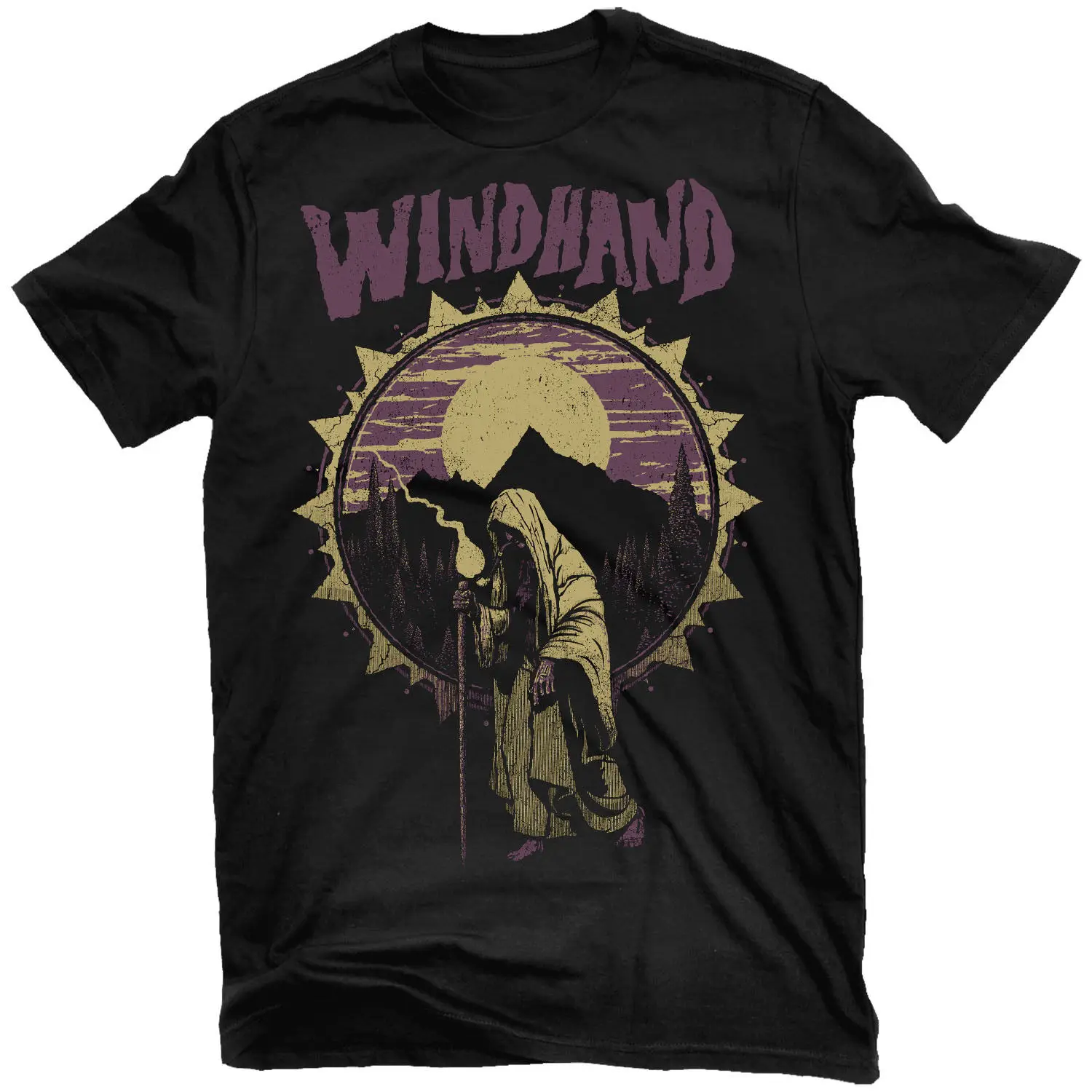 WINDHAND Pilgrim's Rest футболка Новинка! Рецидив записей TS4557 | Мужская одежда
