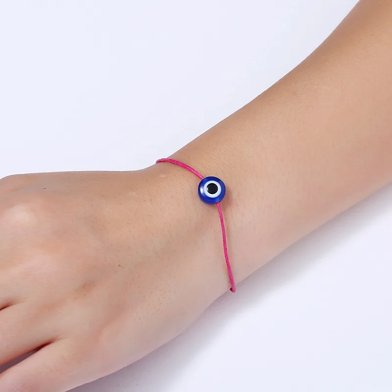 Креативная цепочка для глаз дьявола браслет в виде веревки женские аксессуары