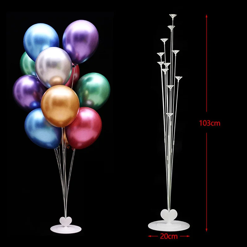 1set balloon stand 2 1 комплект прозрачная пластиковая свадебная АРКА и держатель для шарика подставка воздушные шары колонна для взрослых детей день рождения или детский душ Декор - Цвет: 1set balloon stand 2