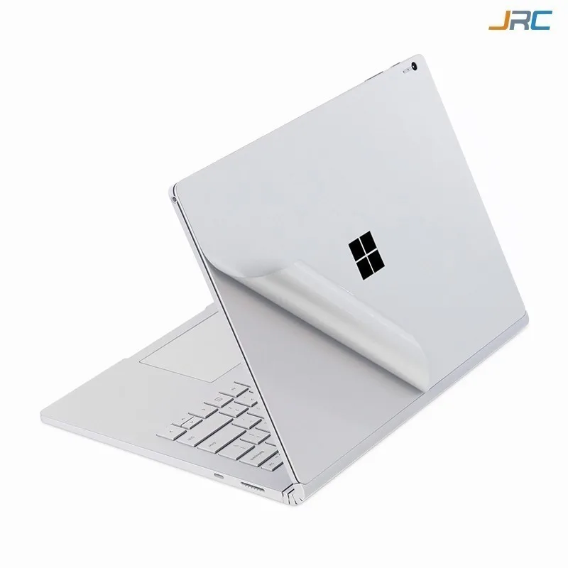 Silver Защитная наклейка для ноутбука для microsoft Surface book 2 15 дюймов стикер на фюзеляж 13,5 дюймов Surface book 2 Shell комплект пленок - Цвет: Silver