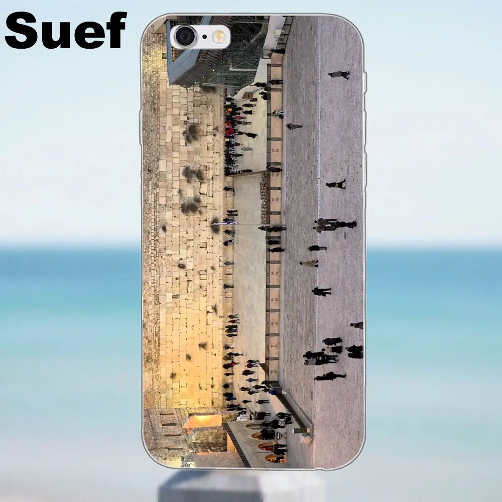 Suef выплачиваемая стена-Иерусалим Израиль для iPhone 4 4S 5 5S 5C SE 6 6S 7 8 Plus X Samsung Galaxy J1 J3 J5 J7