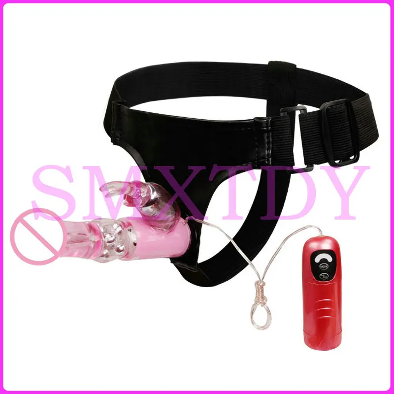 Baile 7 скоростной ремешок на фаллоимитатор вибратор Кролик взрослые секс-игрушки