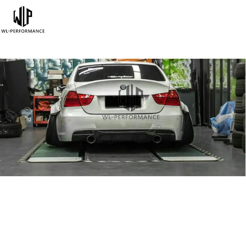 Для 3 серии E90 320i 325i карбоновая Задняя Крышка багажника капоты автомобильный
