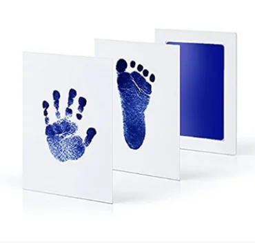 Bfaccia Baby Handprint отпечаток ноги нетоксичный новорожденный отпечаток руки Inkpad водяной знак Детские сувениры литье глина игрушки подарок