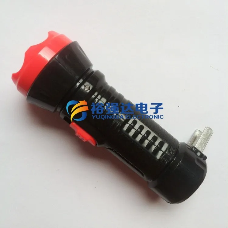 Highlight saving rechargeable LED flashlight -type large-capacity Molded durable lighting | Лампы и освещение