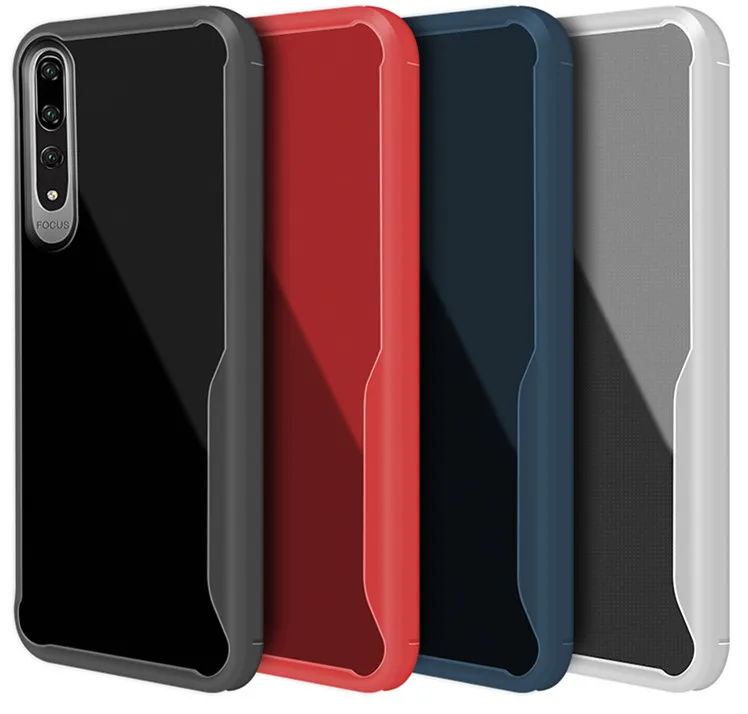 Роскошный Ультратонкий Прозрачный чехол для телефона Huawei mate p 20 Lite P20 Pro