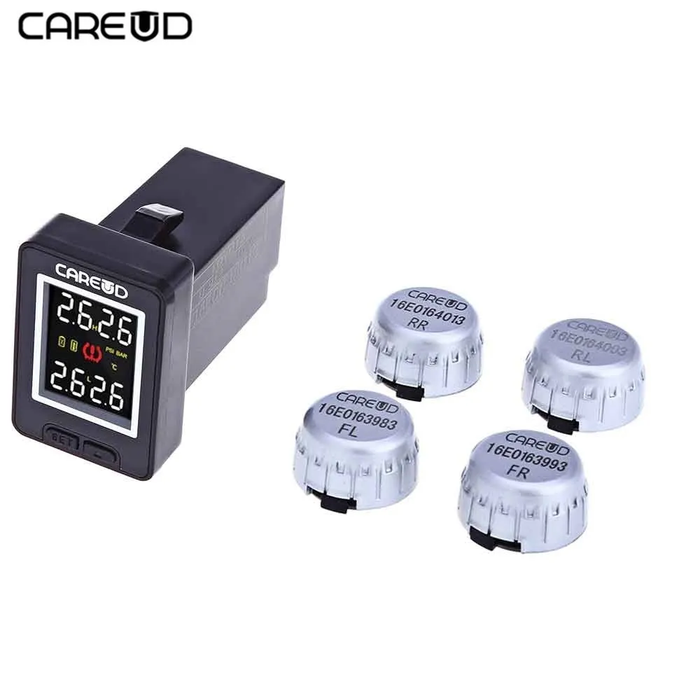CAREUD U912 TPMS система контроля давления в шинах для Toyota автомобильных шин Давление