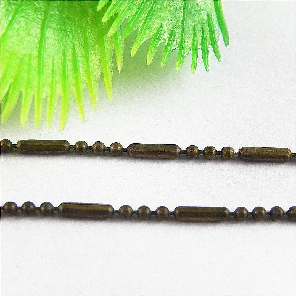 Винтажный Европейский стиль 1 м в партии бронза под старину покрытая цепочкой