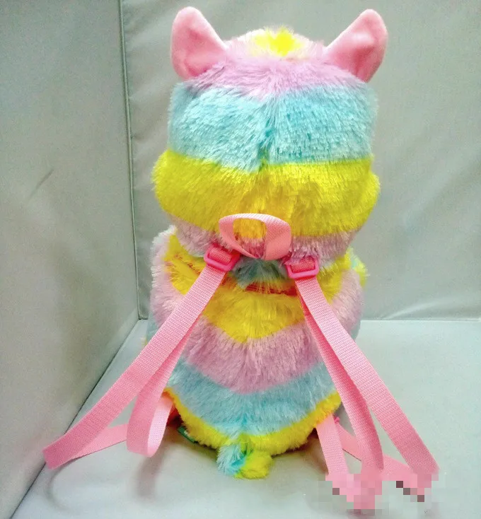 Радуга плюшевая Alpacasso Рюкзак Мягкая кукла плечи мешок день рождения