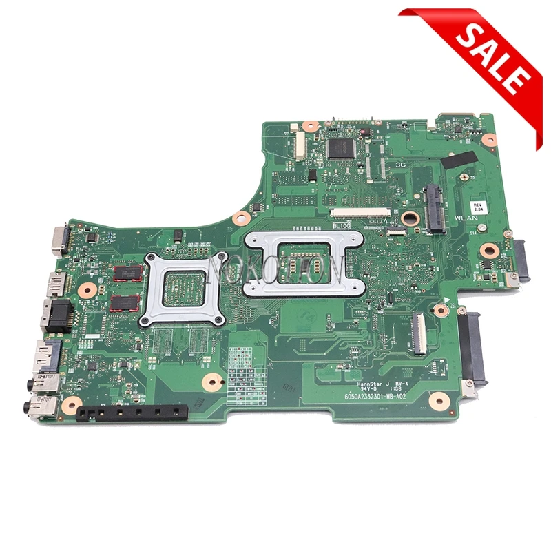 NOKOTION V000218130 материнская плата для ноутбука Toshiba Satellite L650 L655 HM55 DDR3 Дискретная
