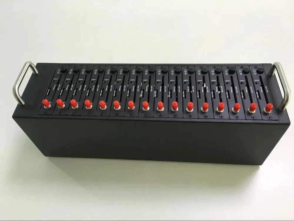 

Worldwide use Quad band 16 Ports Usb GSM GPRS SMS Modem Pool M35 module Support Imei Changing Function