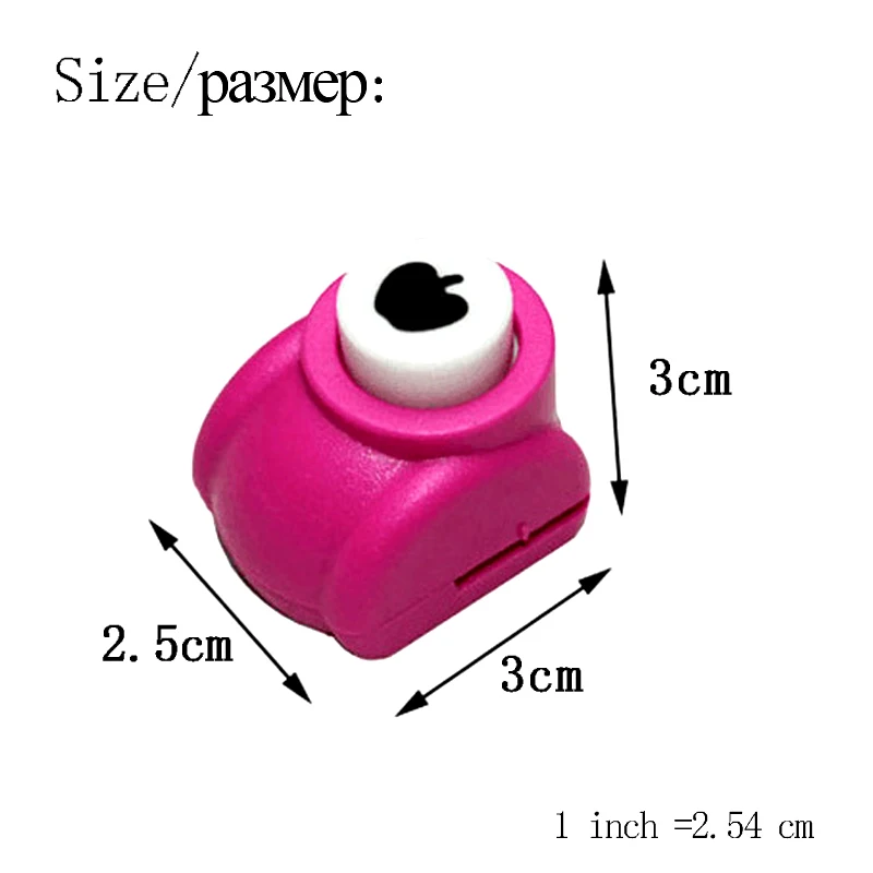 1 шт. мини детский ручной формирователь для скрапбукинга Дырокол резак бирки