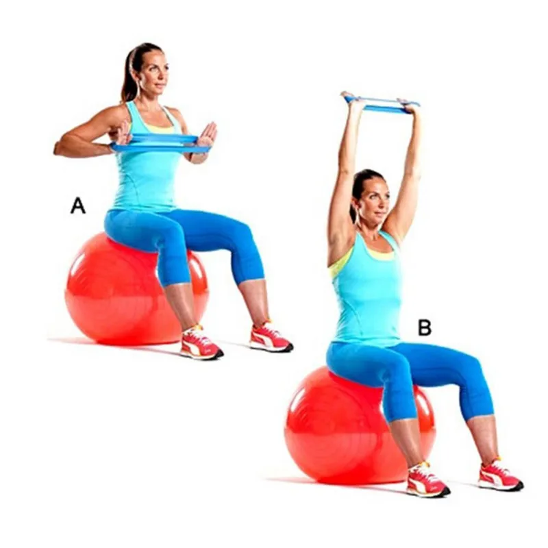 2017 Новый экспандер для йоги светильник/средний/Тяжелый Кроссфит тренировки Йога